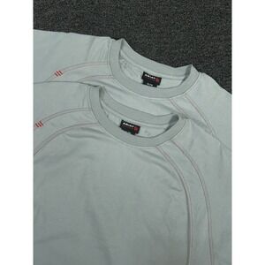 Ariat FR Flame Resistant Shirt Men's XL Gray Cat2 2112 Short Sleeve - Lot Of 2
